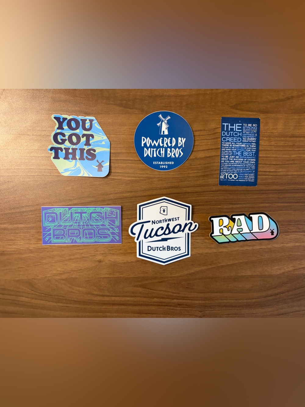Dutch Bros Sticker Set